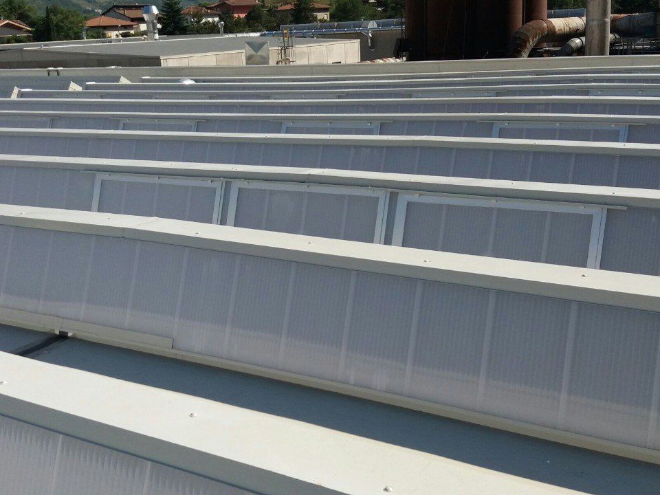 lucernari per coperture in vetroresina