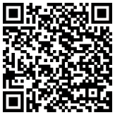 A black and white qr code on a white background to download Aroesty ENT Associates mobile app.