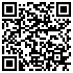 A black and white qr code on a white background to download Aroesty ENT Associates mobile app.