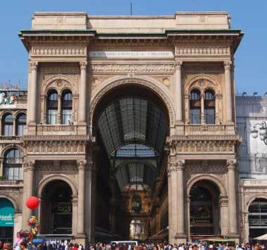 historical building in milan