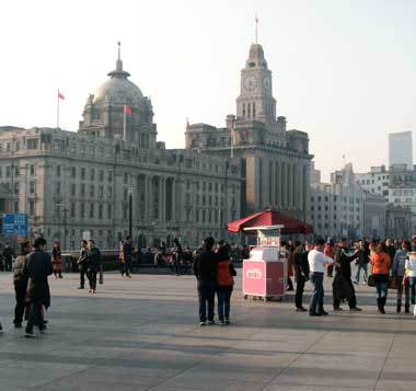 market in Shanghai