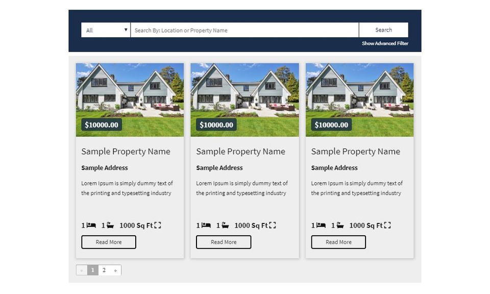 Online Property Listings