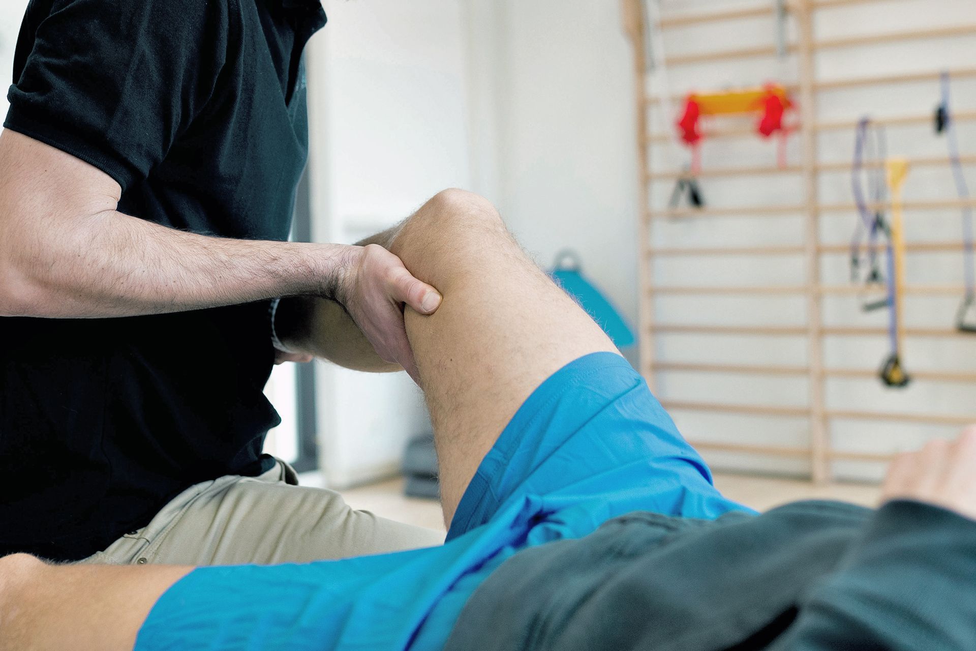 stretching knee