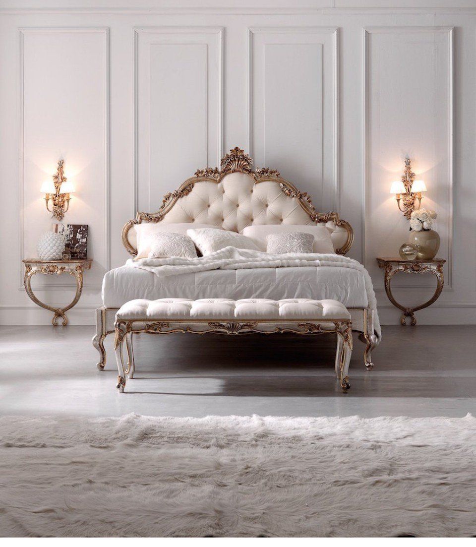 letto imbottito in legno