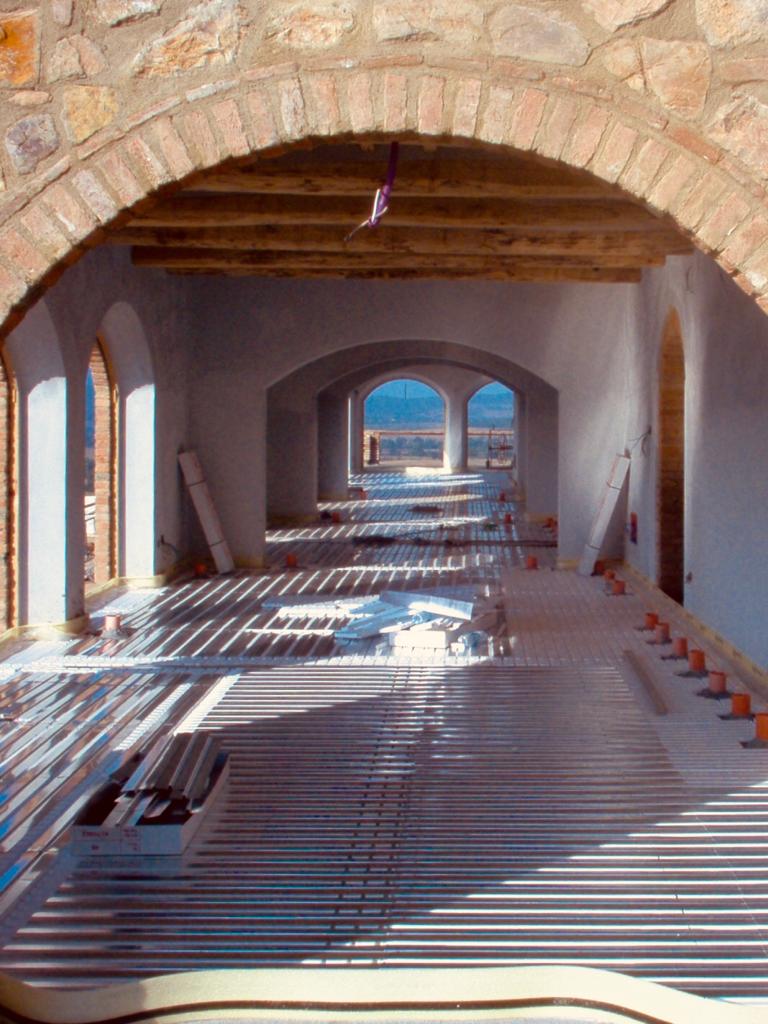 riscaldamento a pavimento