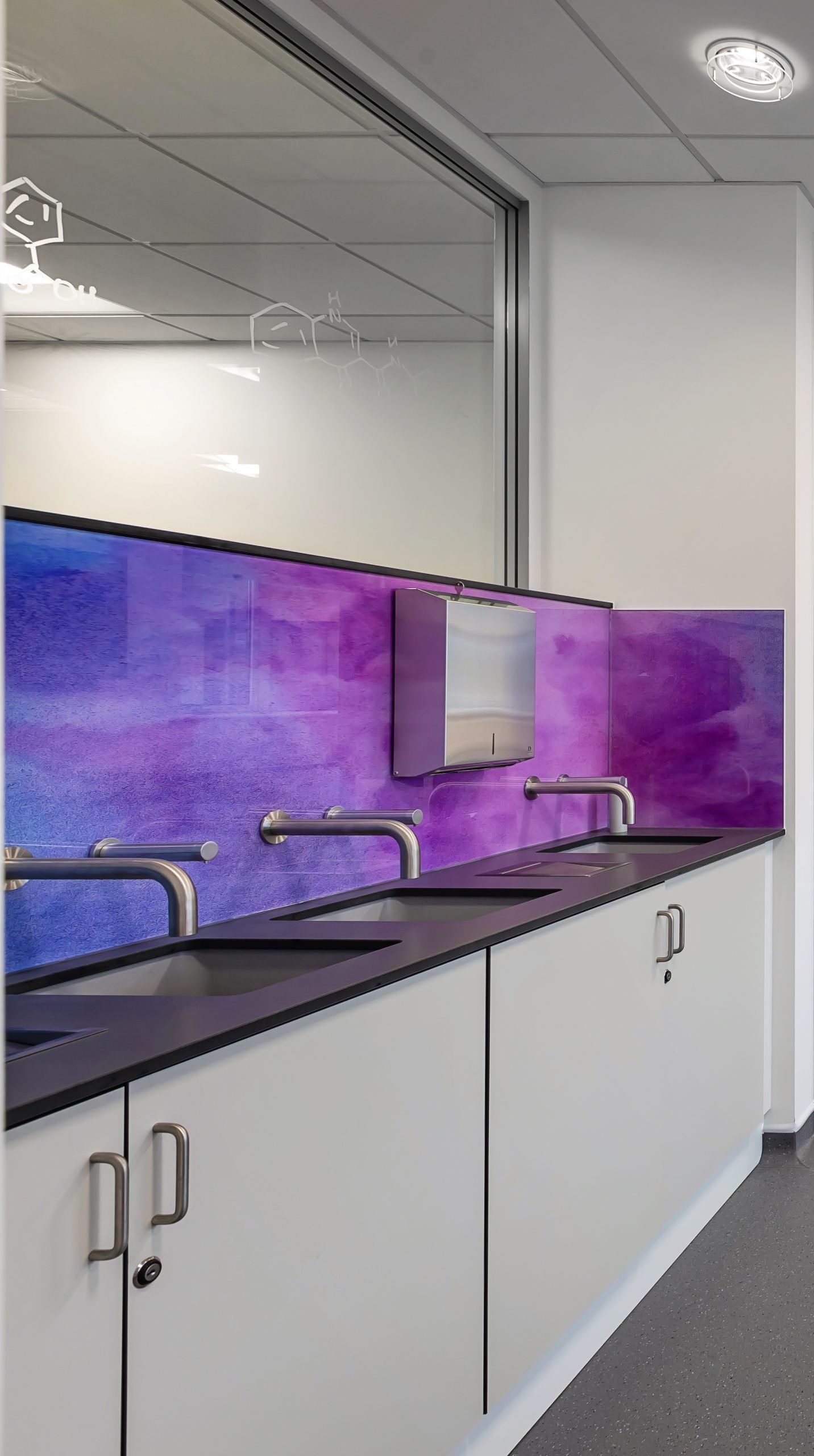 Office hand wash area