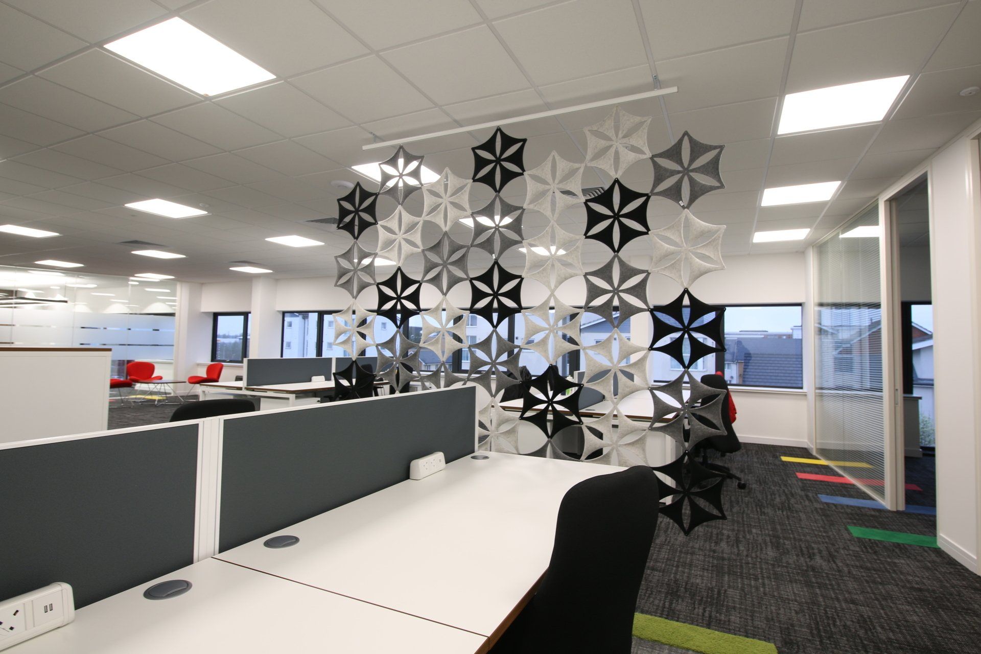 Open plan office fit out