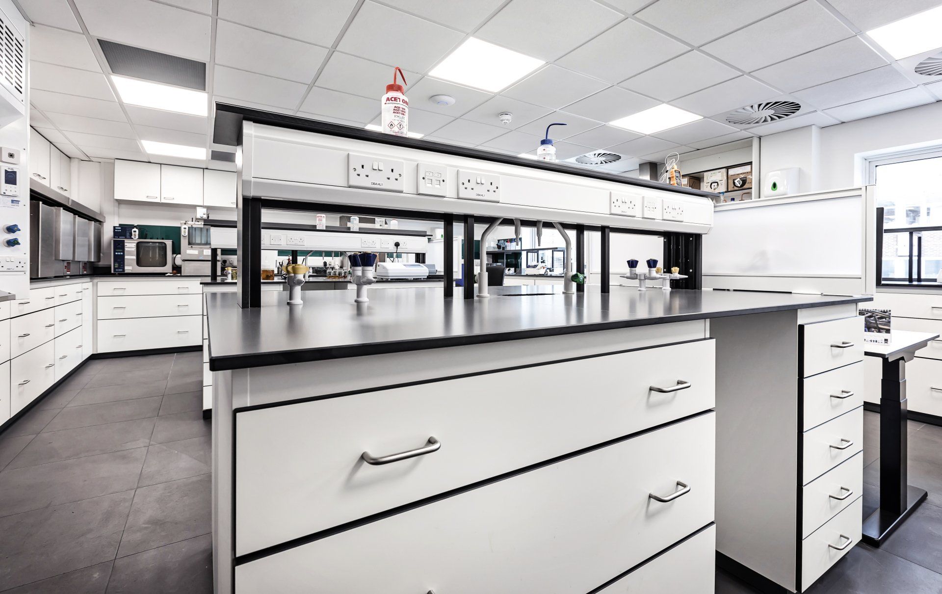Glenside Fit out of Orthene chemical manufacturer R&D lab harrow