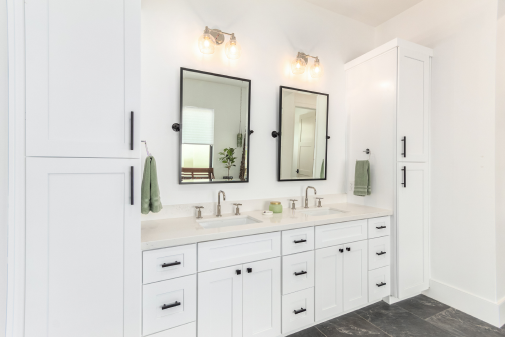 Bathroom cabinets and vanities with Rocky Mountain Cabinet Co