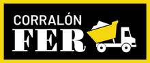 Un cartel negro y amarillo con un camión volquete encima.