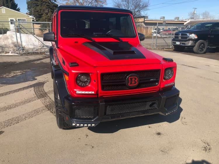 Red Modern Car — Missoula, MT — House of Colors