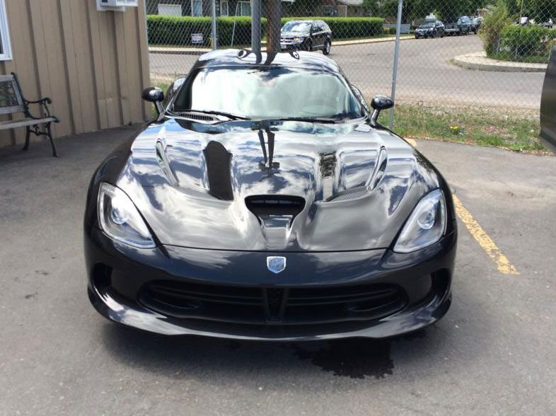 Black Shiny Car — Missoula, MT — House of Colors