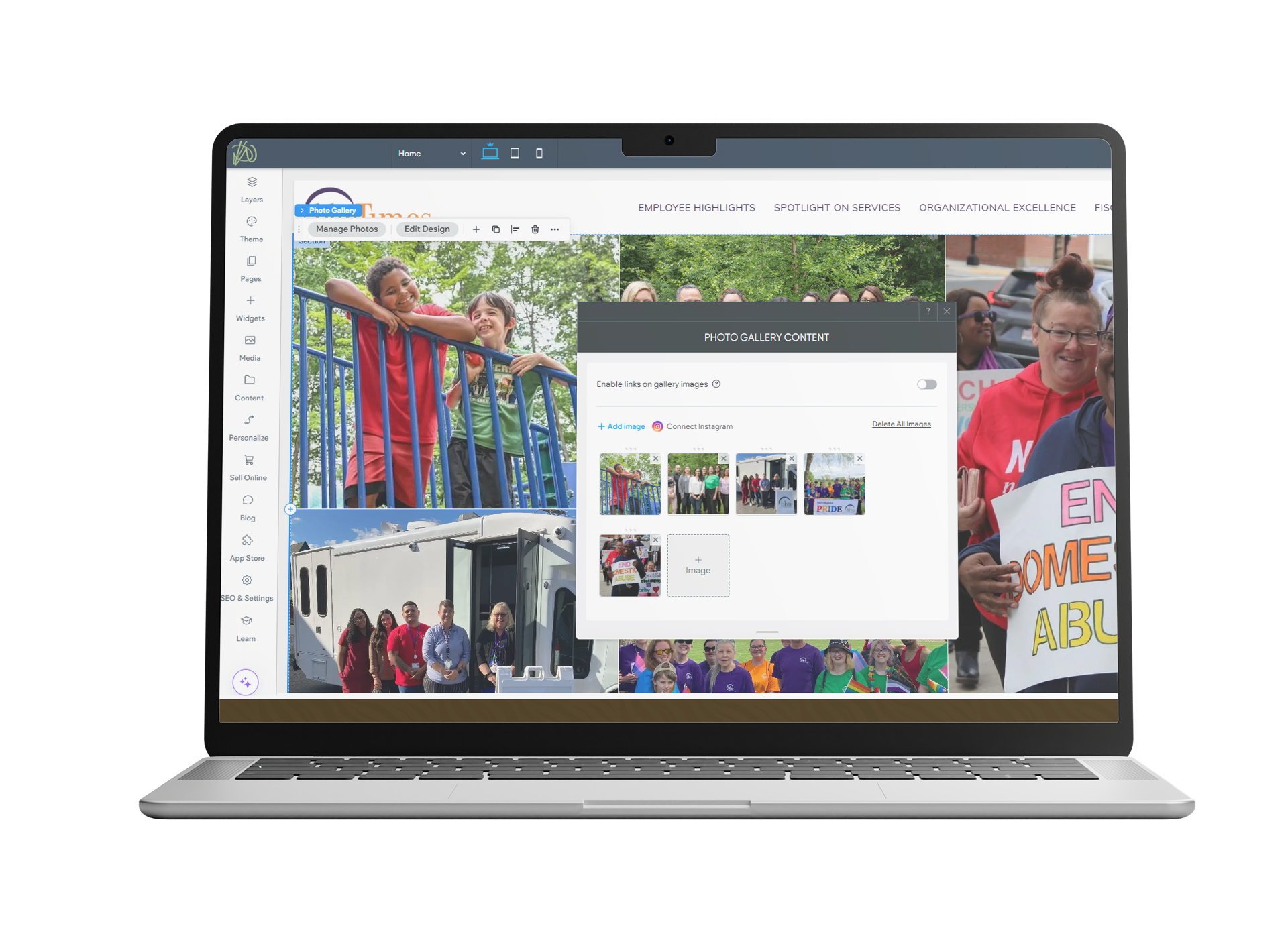Breeze Web Page Editor