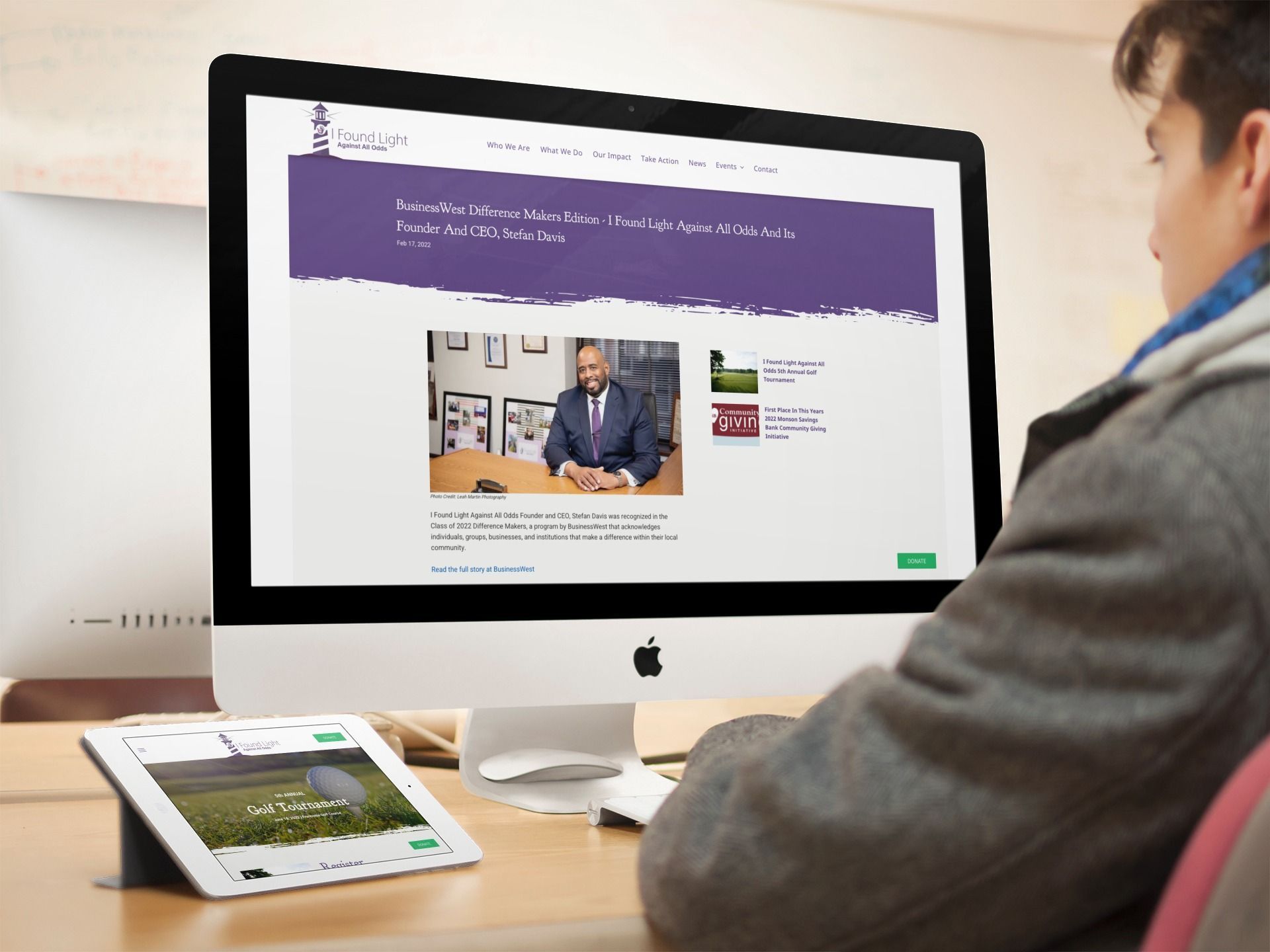 I Found Light Against All Odds