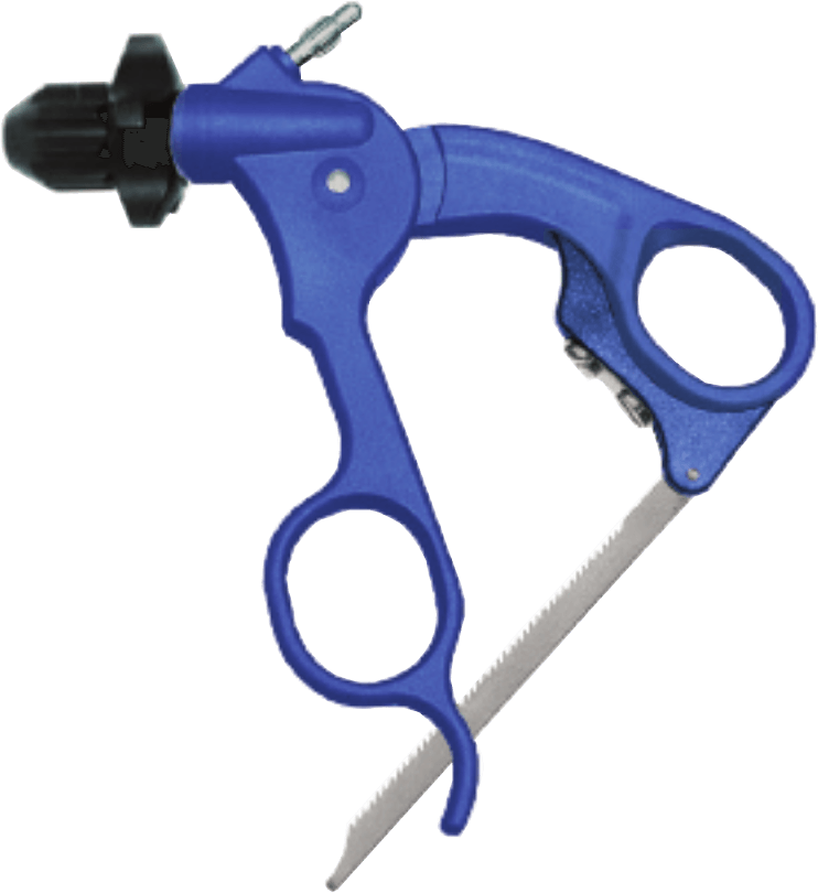 Locamed Ackermann UK distributor, system CS polyamide handle, french ratchet handle only