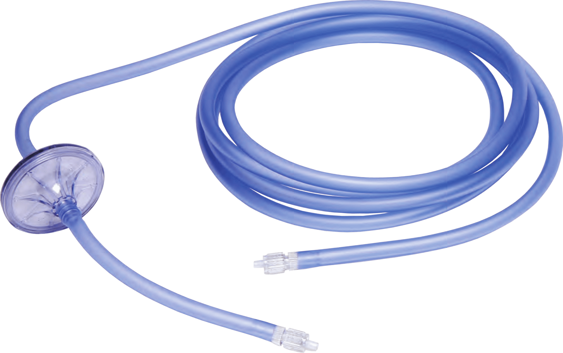 Locamed insufflation tubing, gas tubing, with filter and connectors