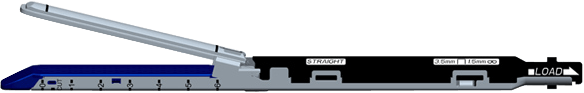 Locamed endo cutter laparoscopic stapler, straight version, staple end, endo gia, endopath equivalent
