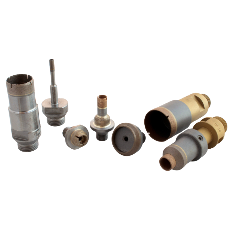 Brocas para vidrio maquinaria bandi