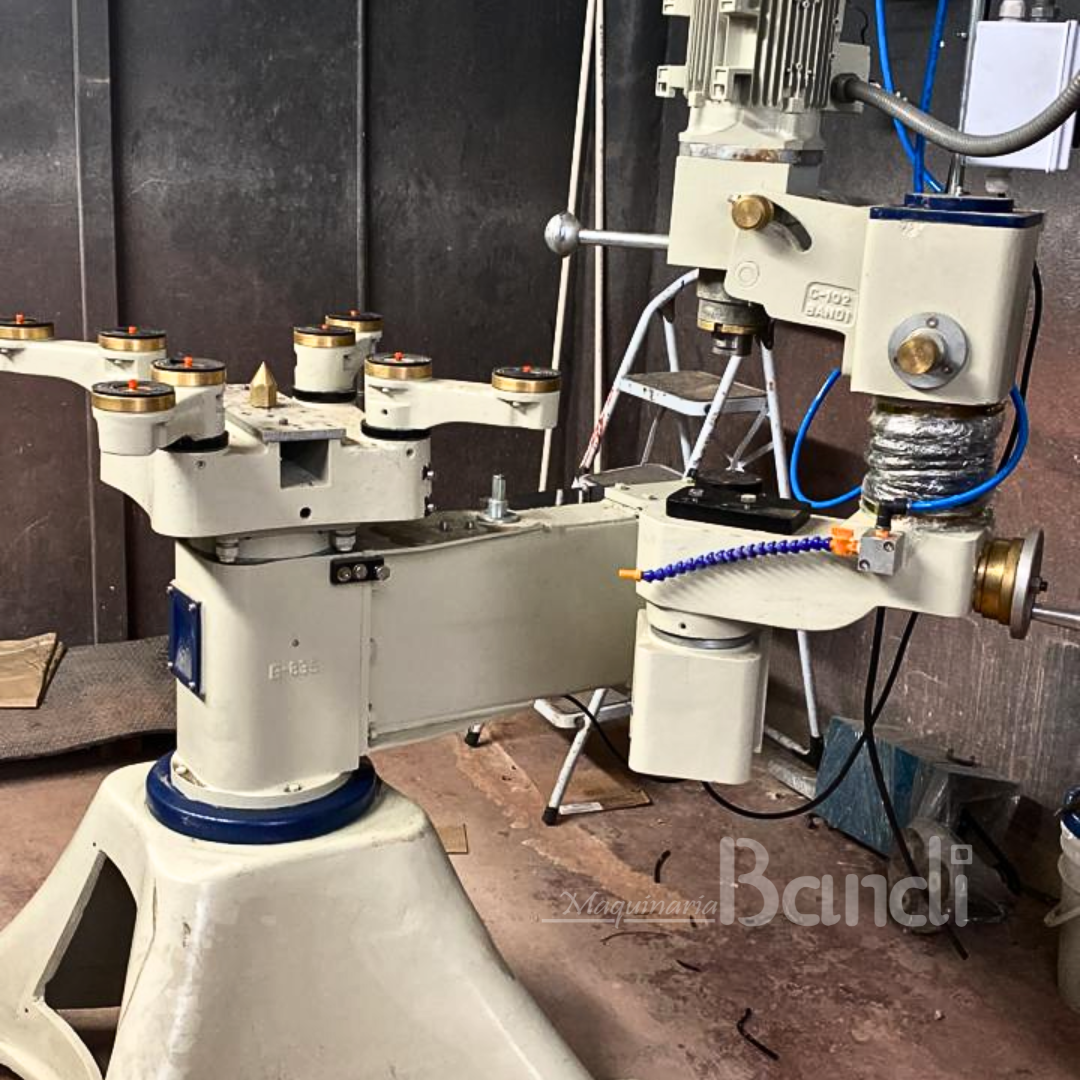 pulpo para vidrio - maquinaria bandi