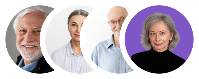Caregivers and clients supported by Aluma Home Care across Ohio