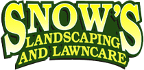 snows landscaping and lawncare logo