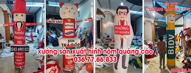 Cho thuê rối hơi người hơi và cổng hơi các loại  Rối hơi  Cổng hơi