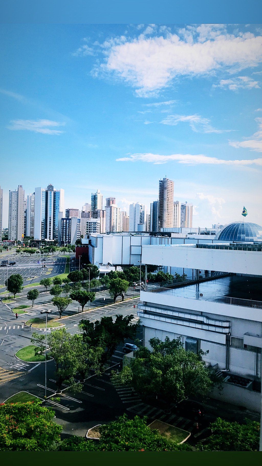 Vista para o Shopping Flamboyant