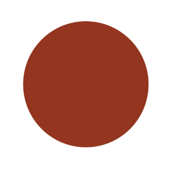 A red circle is on a white background.