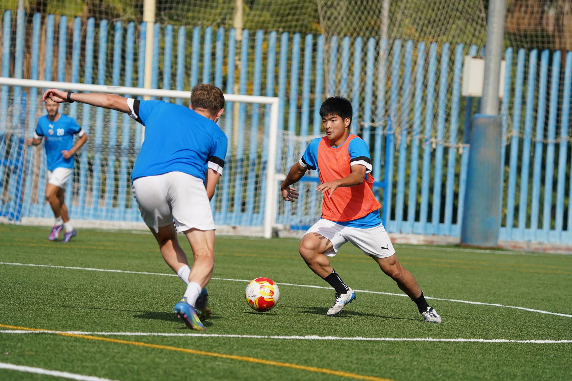 Short-term football training program at Motril Sport Academy with professional coaches in Spain