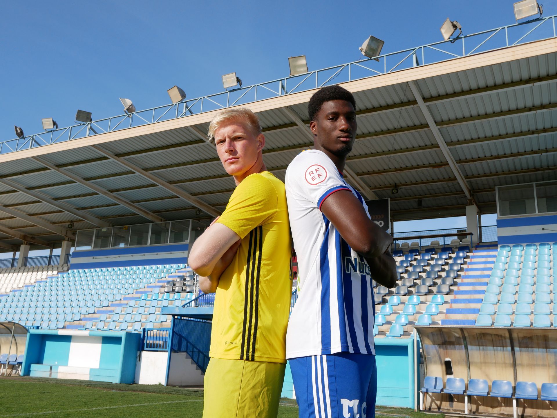 International football try out in Spain with professional academy coaches