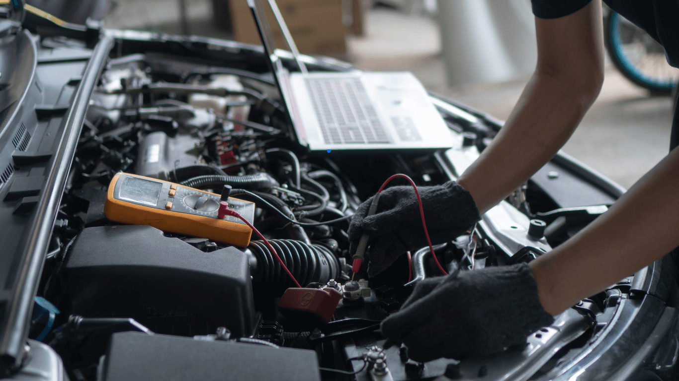 an automobile diagnostic