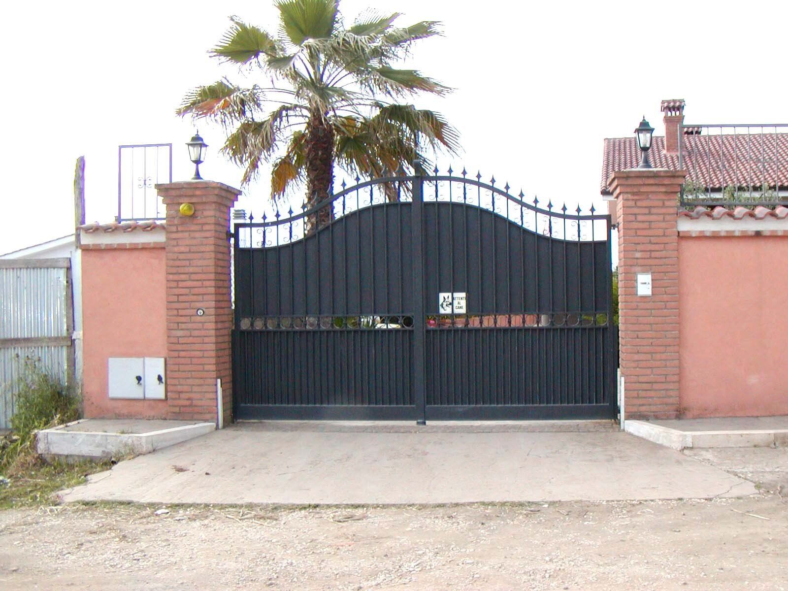 cancellata d'ingresso Comerci Serramenti Roma Eur