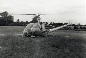 Helicopter spraying