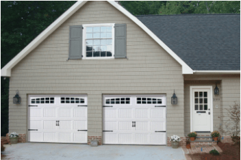 Beautiful White Garage Door — Spring Lake Heights, NJ — Lombardy Door Sales & Service Corp.