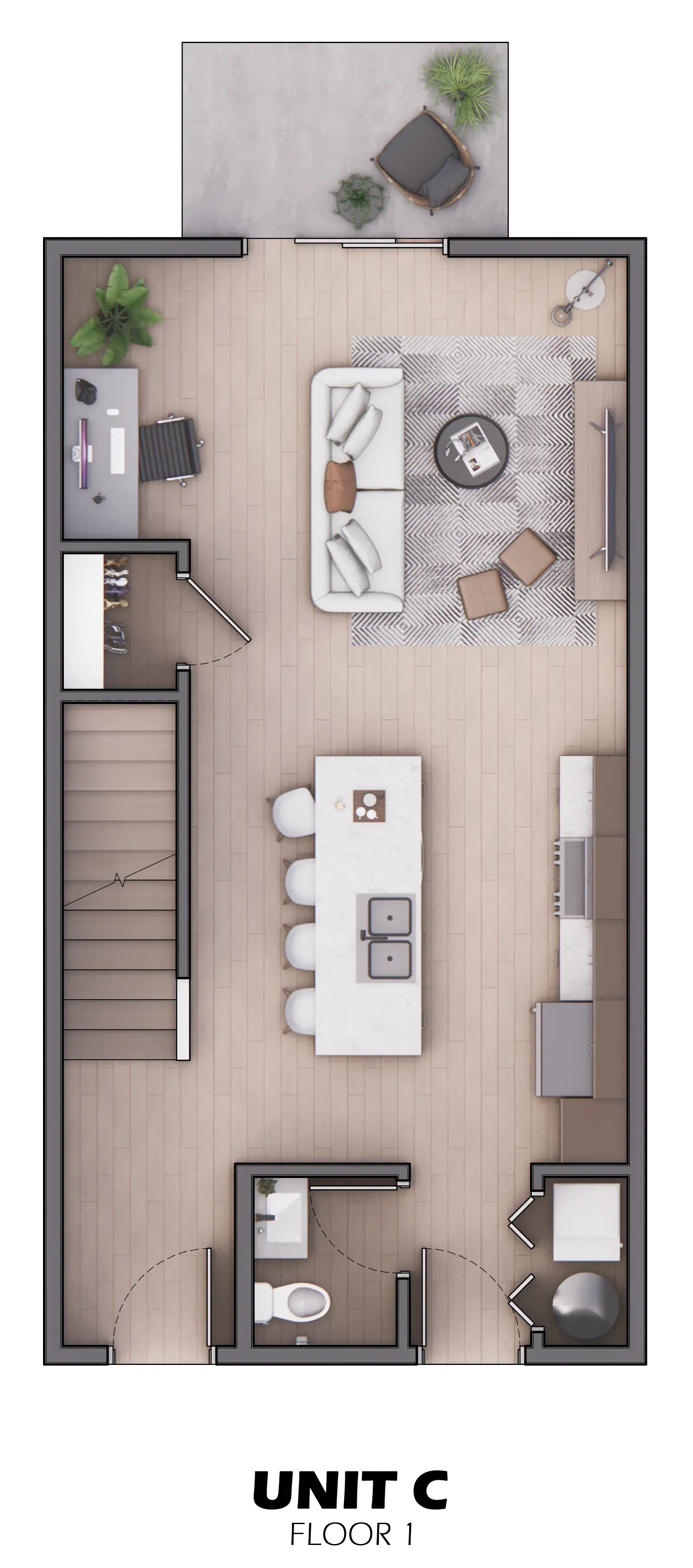 Skyline Villa Floor 1