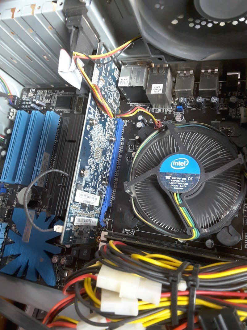 Installazione nuova ventola per pc