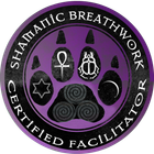 a logo for shamanic breathwork certified facilitator
