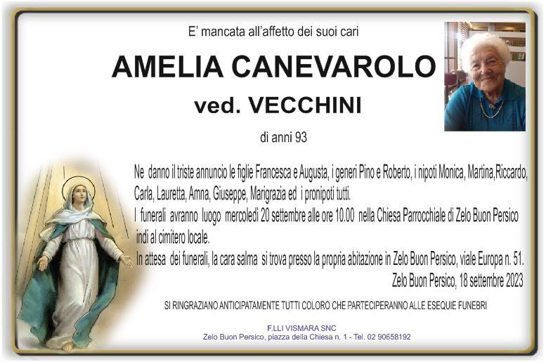 AMELIA CANEVAROLO