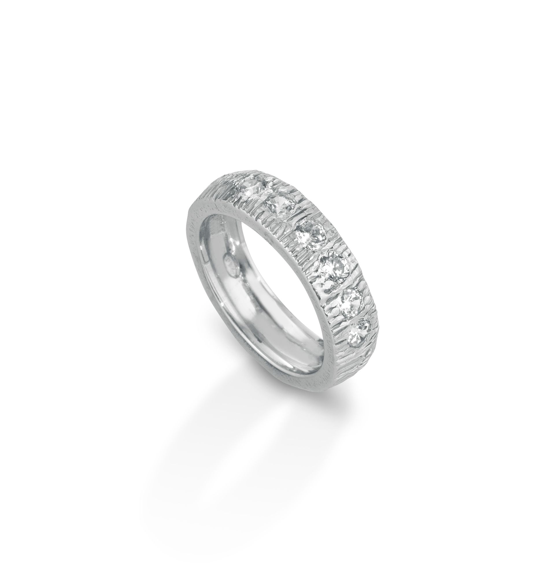 With little diamonds for her and special engravings