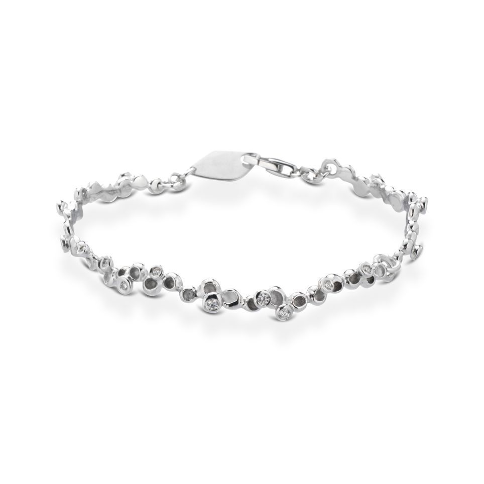 Bracciale in oro e diamanti