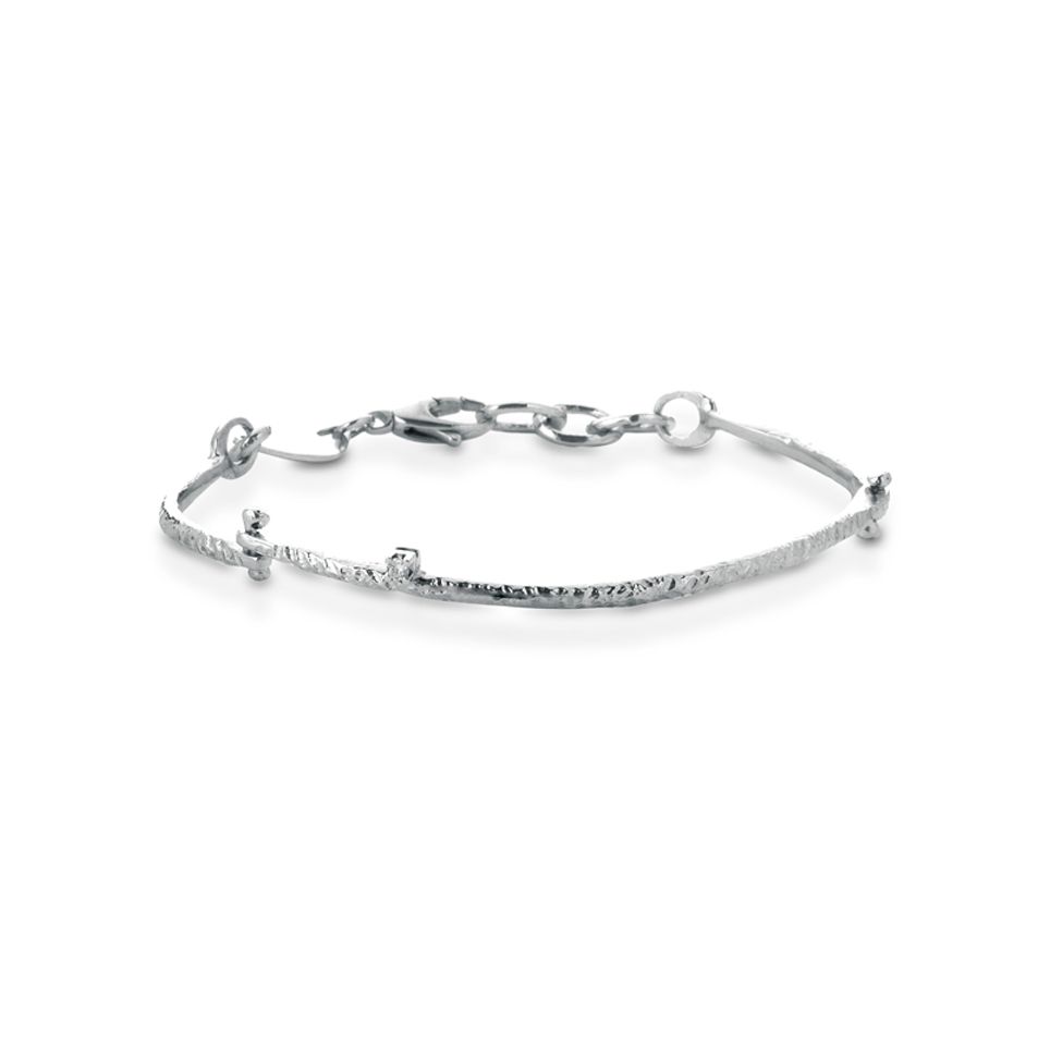 collana con pendente in argento