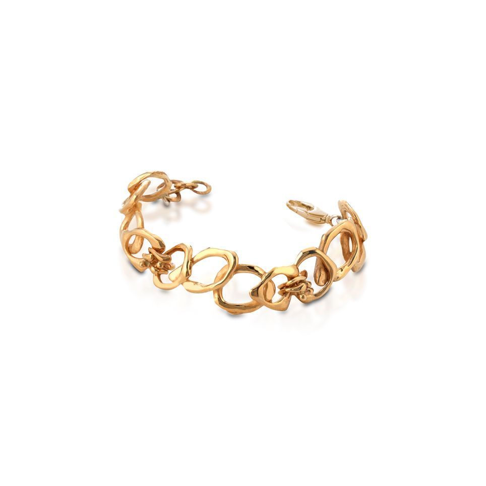 Bracciale in bronzo e argento
