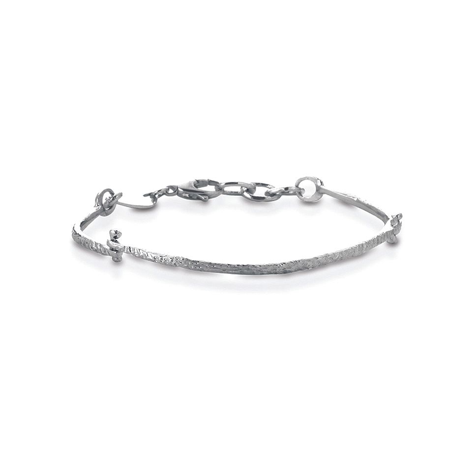 Bracciale in argento e diamante