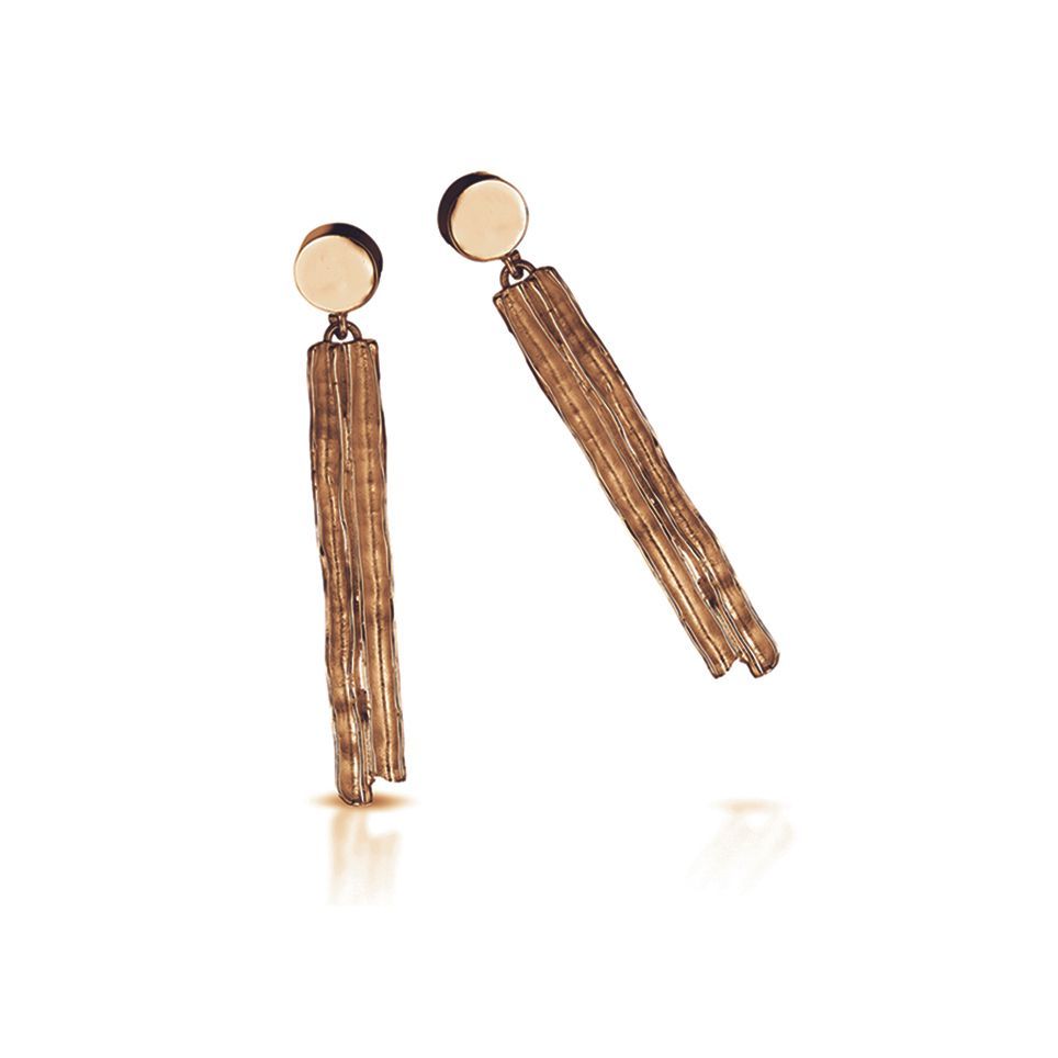 Orecchini in bronzo e argento