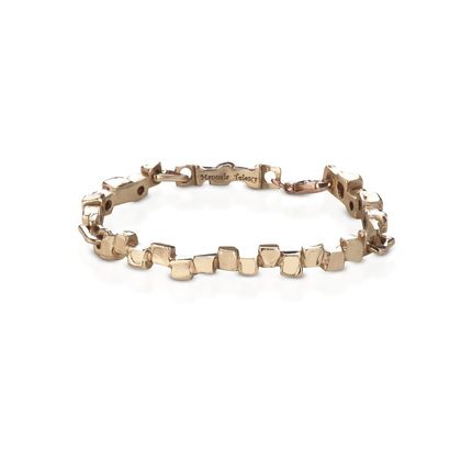 Bracciale in bronzo e argento