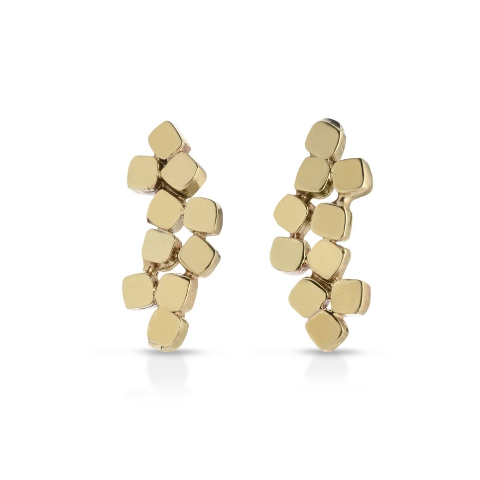 Orecchini in bronzo e argento