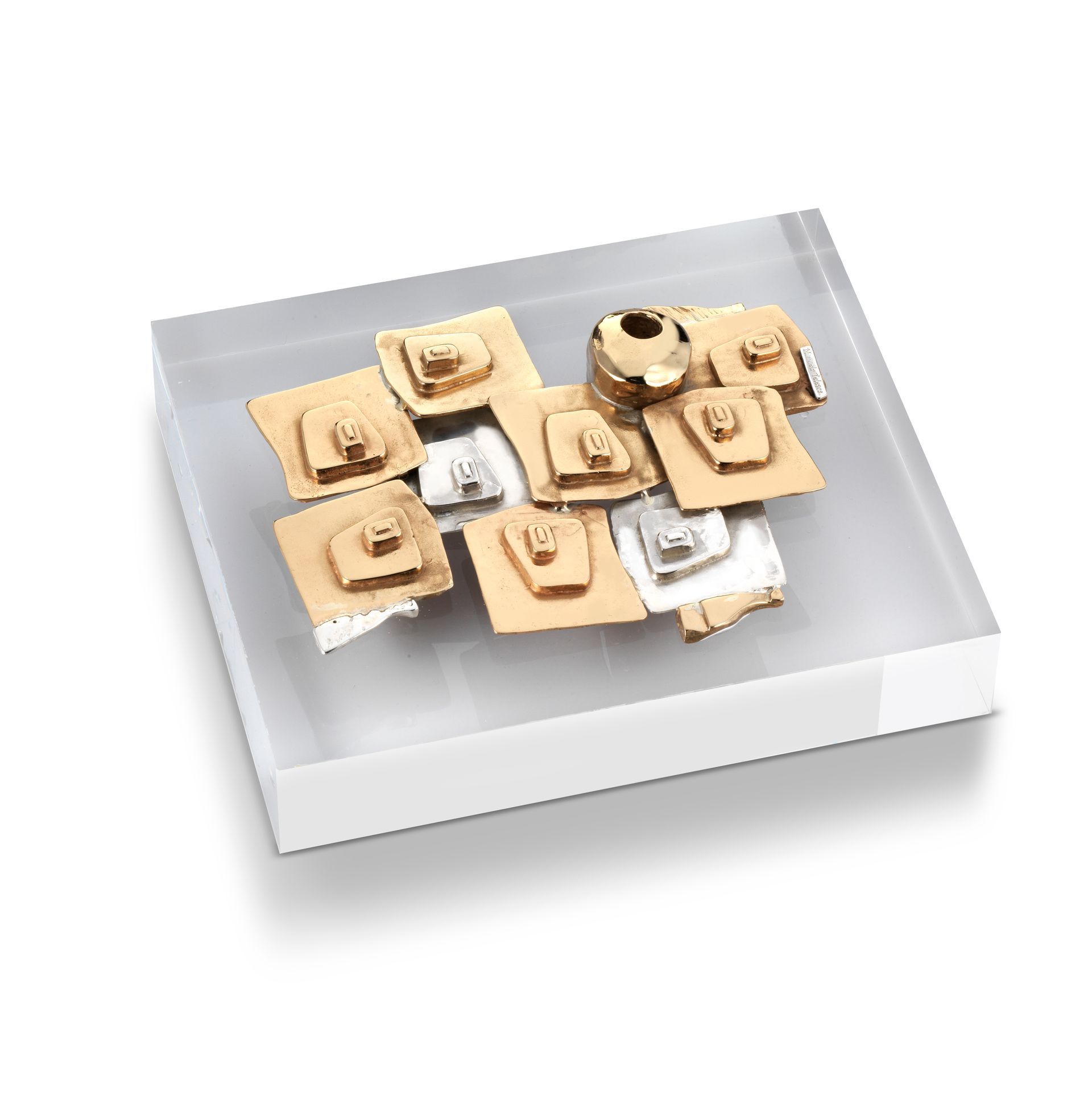 portapenne in bronzo