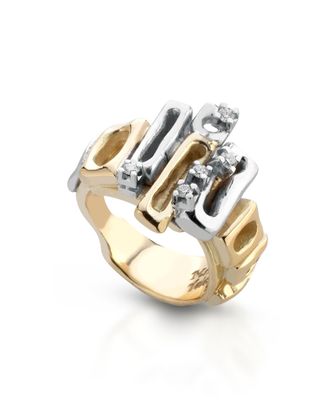 Anello in oro e diamanti