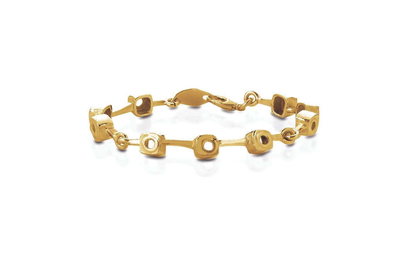 Bracciale in bronzo e argento