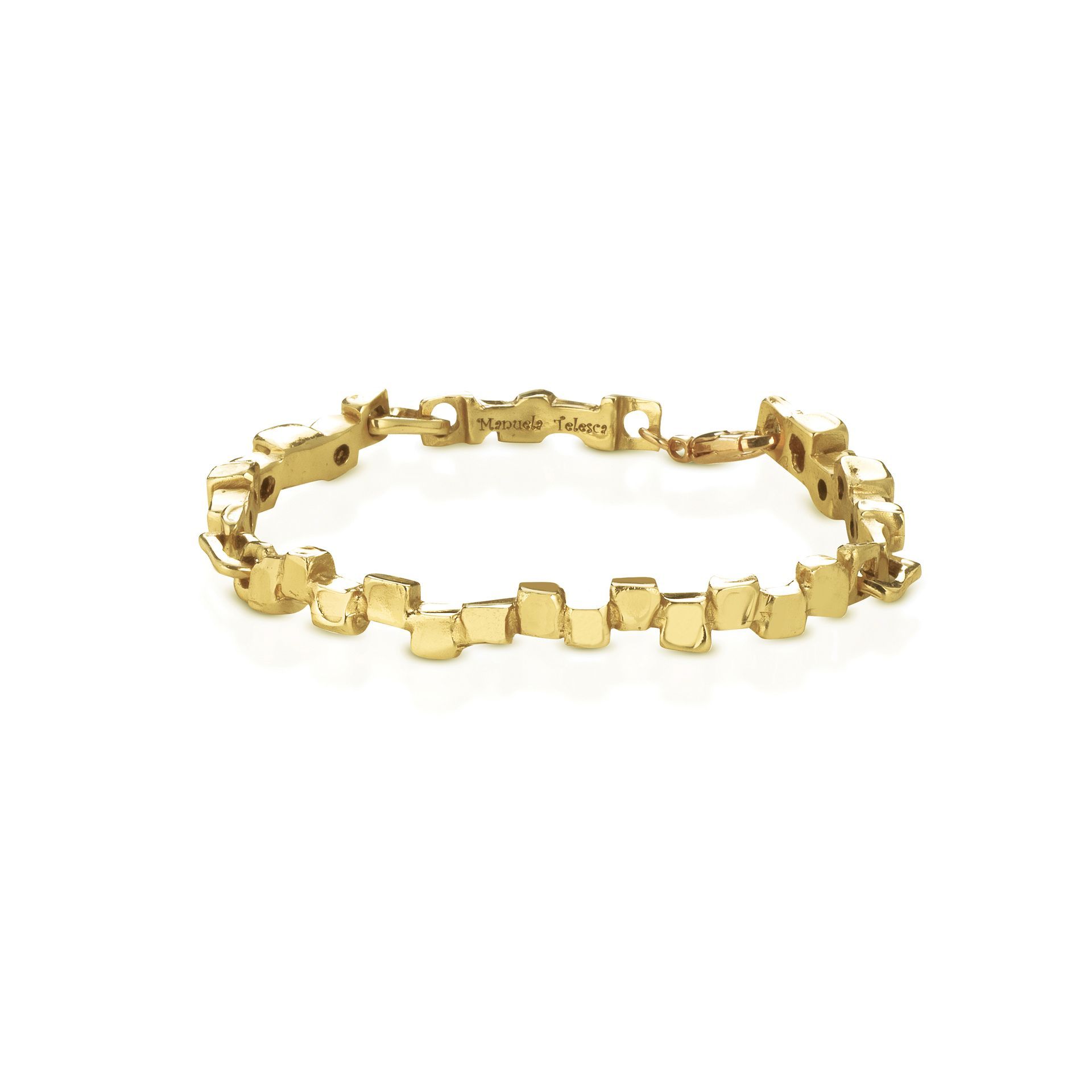 Bracciale in bronzo e argento